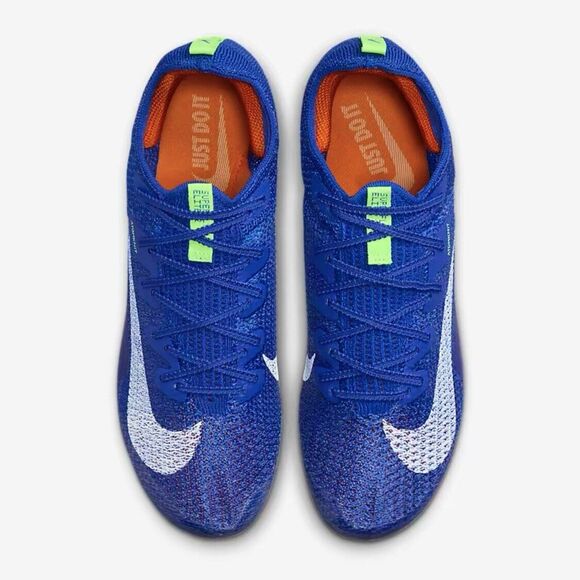 Nike Zoom Superfly Elite 2 Spikes Racer Blue Lime Blast Mens Size 12 CD4382-400 - Picture 5 of 10